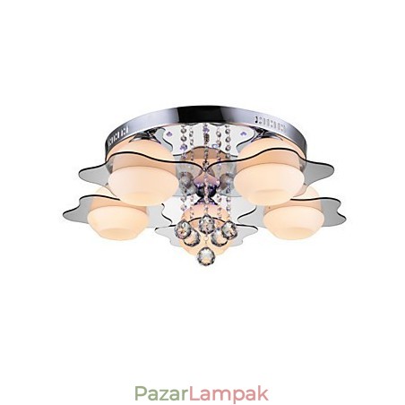 Távirányító 5 lámpa Blue Redss Modern mennyezeti lámpa süllyesztett rögzítéssel