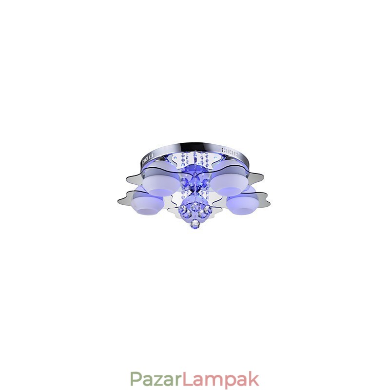 Távirányító 5 lámpa Blue Redss Modern mennyezeti lámpa süllyesztett rögzítéssel