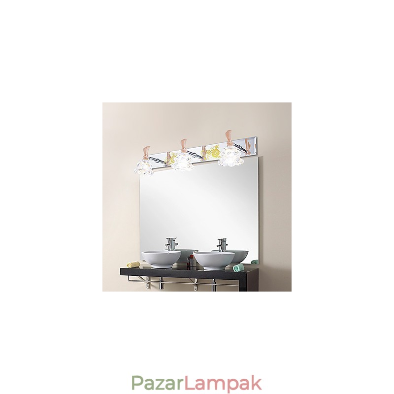 Falikar fürdőszobai világítás Modern kortárs fém
