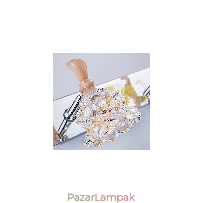 Falikar fürdőszobai világítás Modern kortárs fém