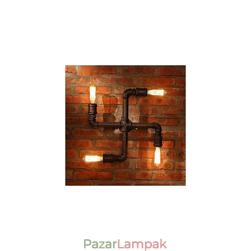 Falikarok Mini stílusú rusztikus Lodge fém