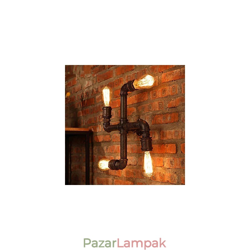 Falikarok Mini stílusú rusztikus Lodge fém