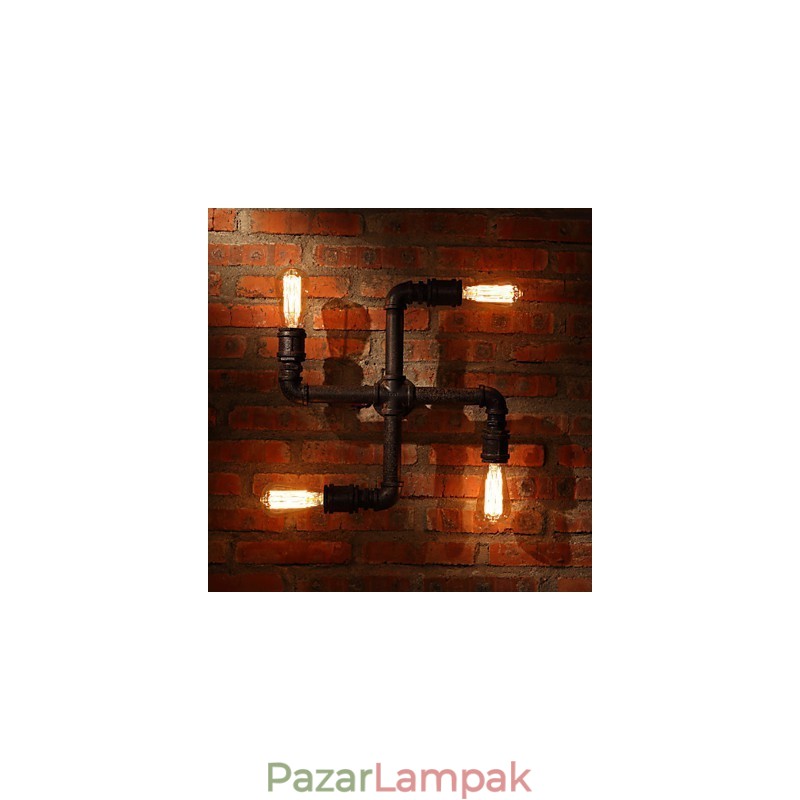 Falikarok Mini stílusú rusztikus Lodge fém