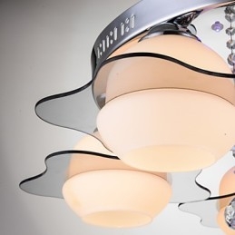 Távirányító 5 lámpa Blue Redss Modern mennyezeti lámpa süllyesztett rögzítéssel