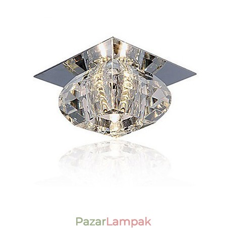 Modern, modern kristály mini stílusú süllyesztett tartó Modern, modern kristály mini stílusú süllyesztett tartó