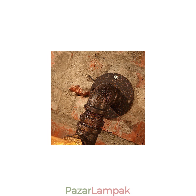 Retro falilámpák mini stílusú rusztikus Lodge fém
