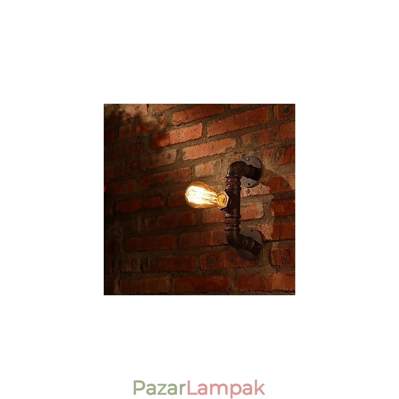 Retro falilámpák mini stílusú rusztikus Lodge fém