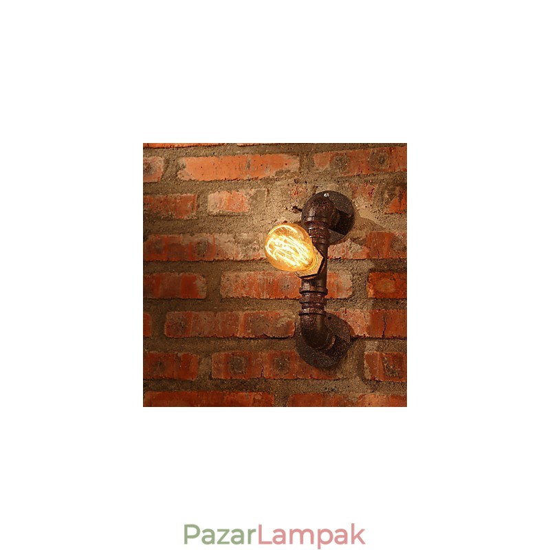 Retro falilámpák mini stílusú rusztikus Lodge fém