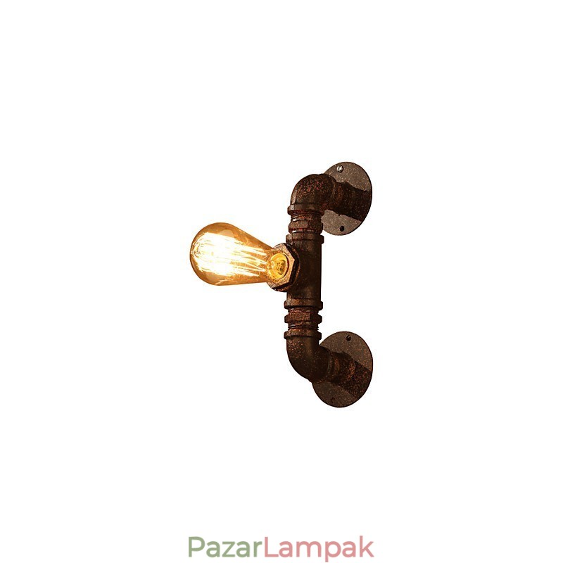 Retro falilámpák mini stílusú rusztikus Lodge fém