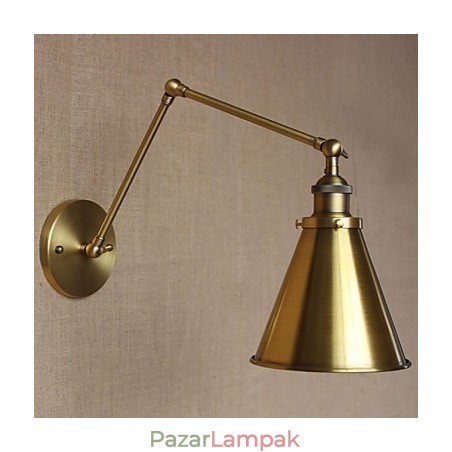 Fali lámpák Lengőlámpák Olvasás Fali lámpák Mini stílusú rusztikus ház fém