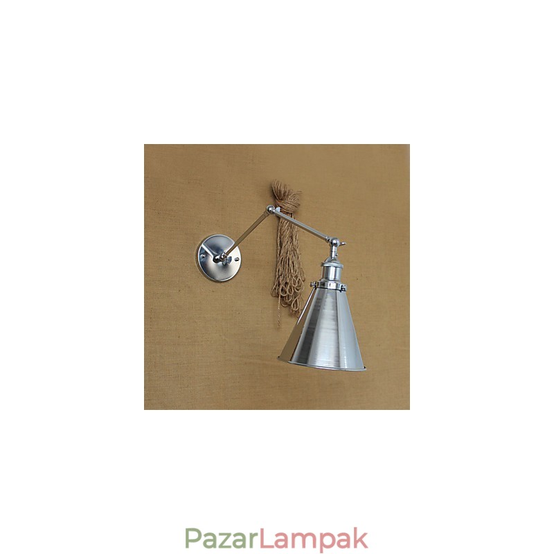 Fali lámpák Lengőlámpák Olvasás Fali lámpák Mini stílusú rusztikus ház fém