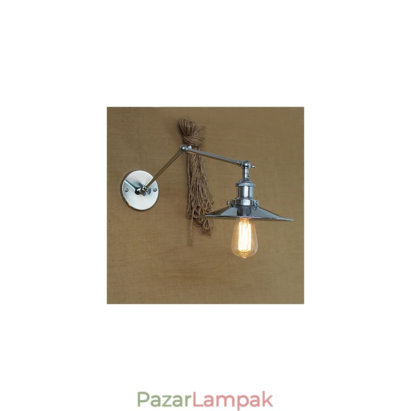 Fali lámpák Lengőlámpák Olvasás Fali lámpák Mini stílusú rusztikus ház fém