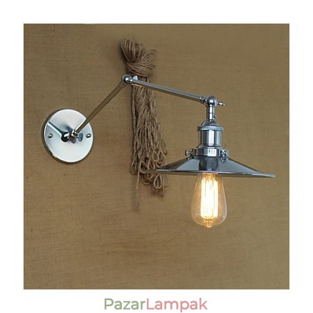 Fali lámpák Lengőlámpák Olvasás Fali lámpák Mini stílusú rusztikus ház fém Fali lámpák Lengőlámpák Olvasás Fali lámpák Mini stílusú rusztikus ház fém