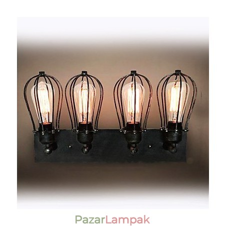 Mini stílusú fali lámpák Rusztikus Lodge fém Mini stílusú fali lámpák Rusztikus Lodge fém
