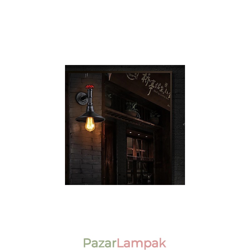 Mini Wall Light 1 Light Concise Cream Iron