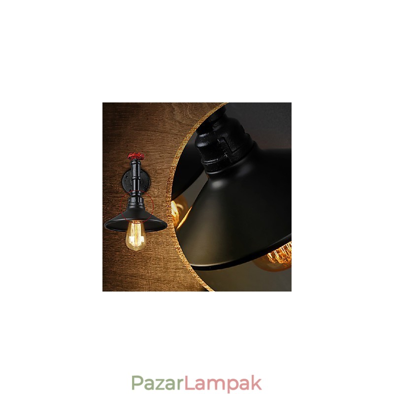 Mini Wall Light 1 Light Concise Cream Iron