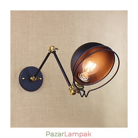 Fali lámpák Lengőlámpák Olvasás Fali lámpák Mini stílusú rusztikus ház fém