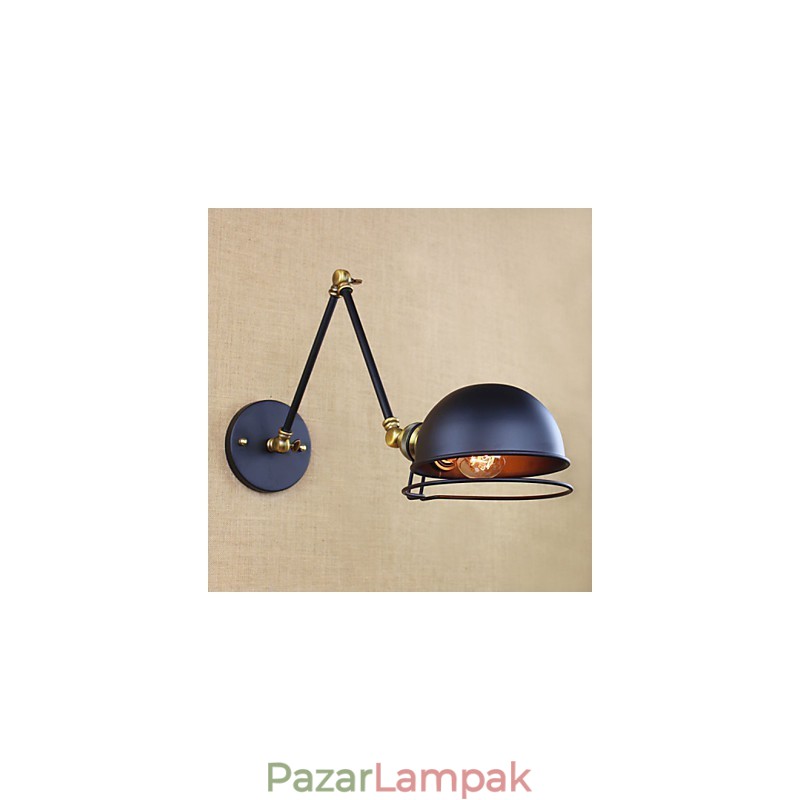 Fali lámpák Lengőlámpák Olvasás Fali lámpák Mini stílusú rusztikus ház fém