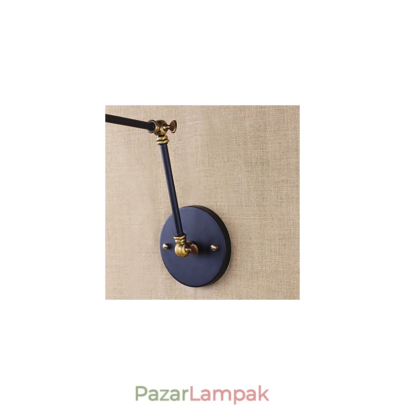 Fali lámpák Lengőlámpák Olvasás Fali lámpák Mini stílusú rusztikus ház fém