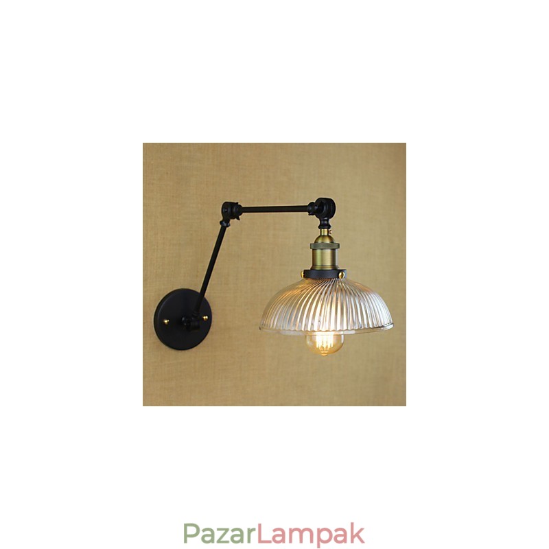 Fali lámpák Lengőlámpák Olvasás Fali lámpák Mini stílusú rusztikus ház fém