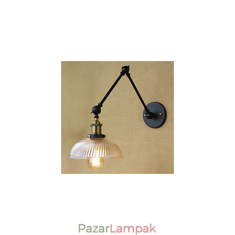 Fali lámpák Lengőlámpák Olvasás Fali lámpák Mini stílusú rusztikus ház fém