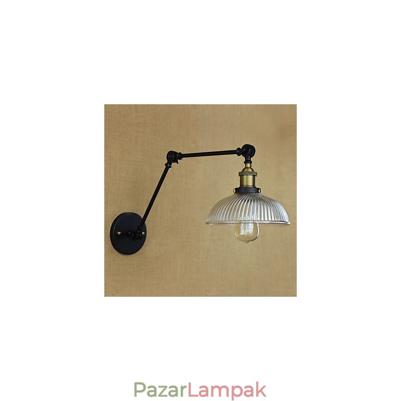 Fali lámpák Lengőlámpák Olvasás Fali lámpák Mini stílusú rusztikus ház fém