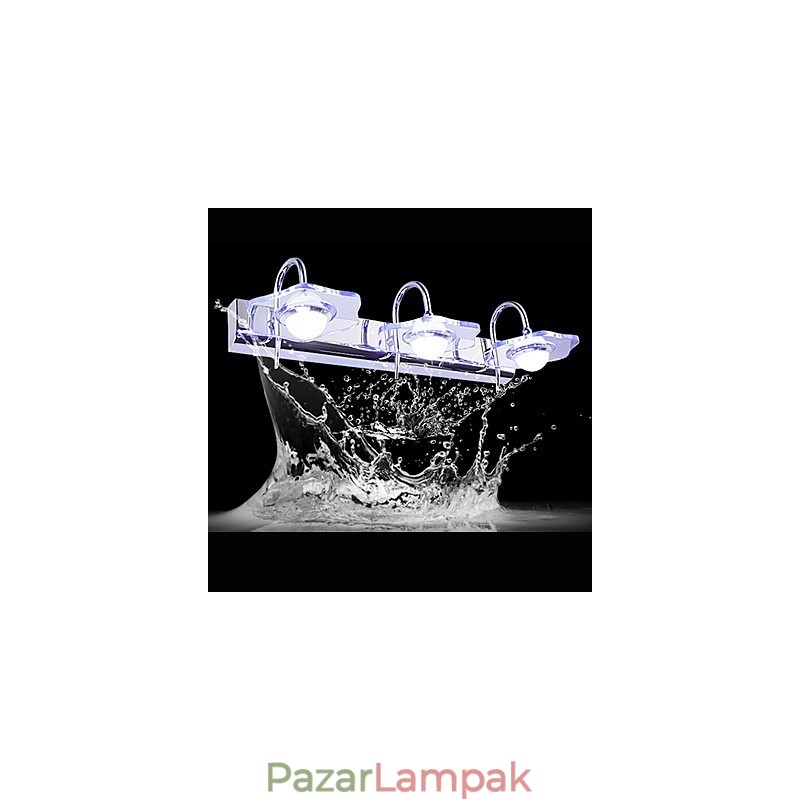 Falikar fürdőszobai világítás Modern kortárs fém