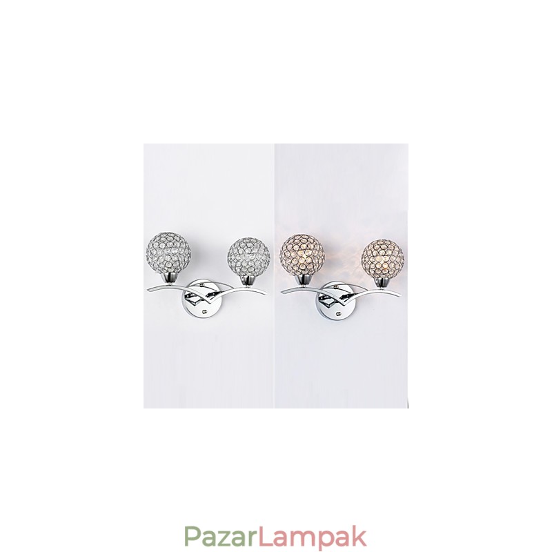 Falikarok Olvasó fali lámpák Kristály Mini stílusú Modern kortárs fém
