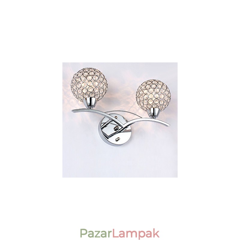 Falikarok Olvasó fali lámpák Kristály Mini stílusú Modern kortárs fém