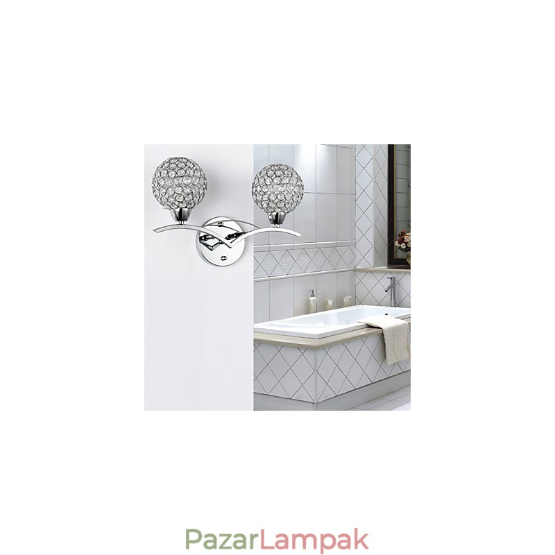 Falikarok Olvasó fali lámpák Kristály Mini stílusú Modern kortárs fém