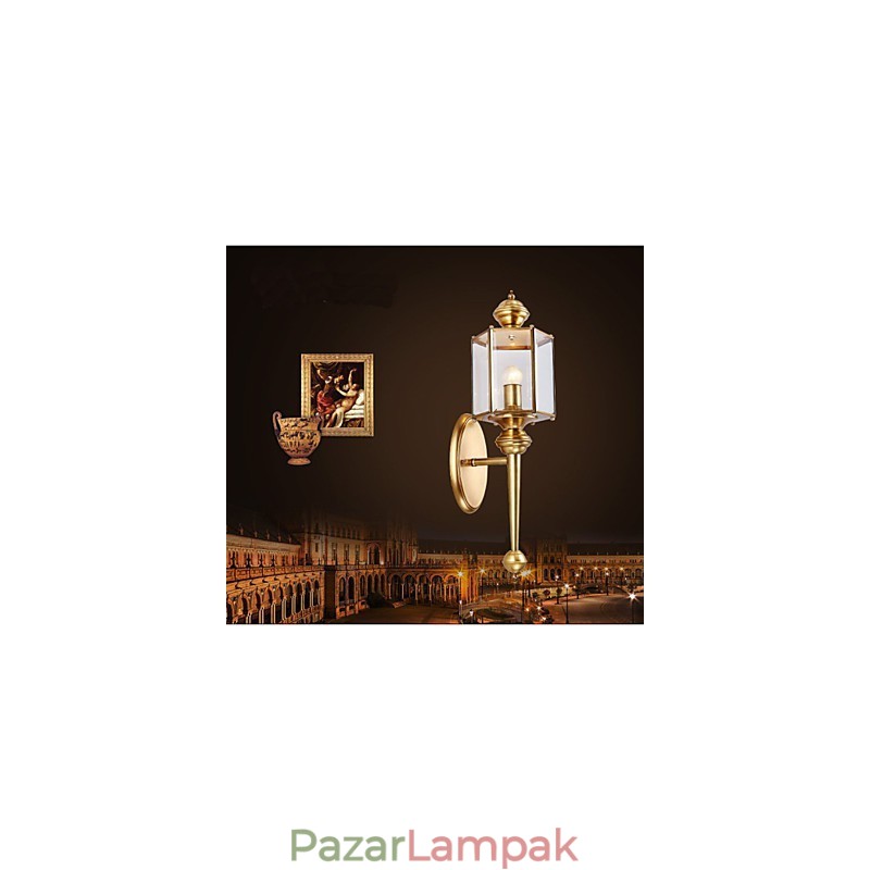 Kerti lámpa Teljes réz lámpa Kültéri lámpa Vízálló lámpa B