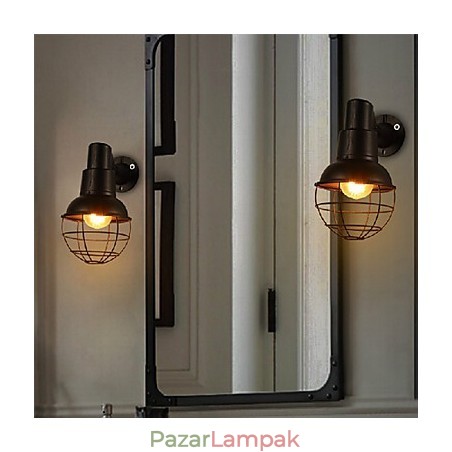 Mini stílusú fali lámpák Rusztikus Lodge fém Mini stílusú fali lámpák Rusztikus Lodge fém