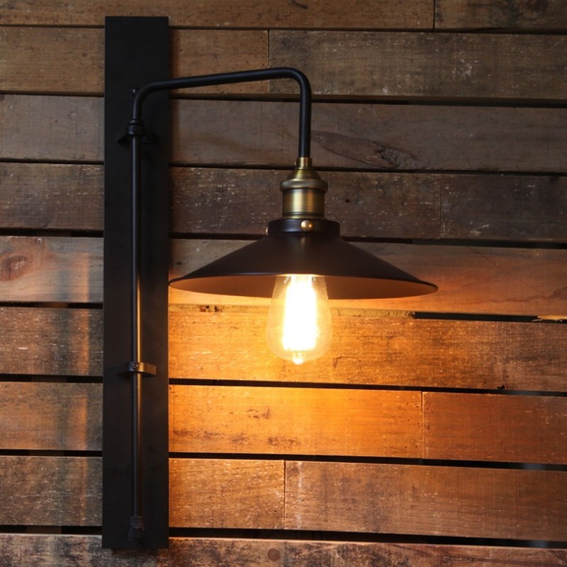 Új Loft Retro DIY ipari vintage fali lámpa fali lámpatest