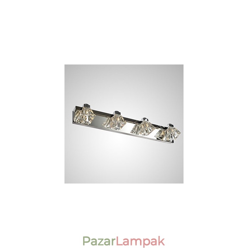Modern modern G4 fém kristály falikarok