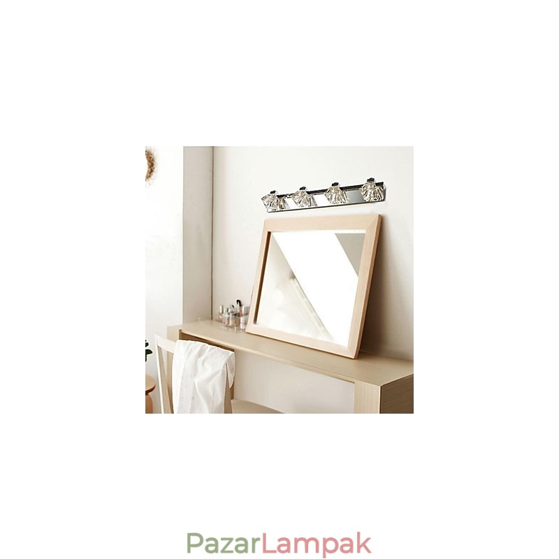 Modern modern G4 fém kristály falikarok