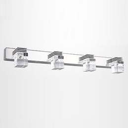 Falikarok Fürdőszoba világítás Fali alátétek Crystal Mini Stílus Modern Kortárs Fém