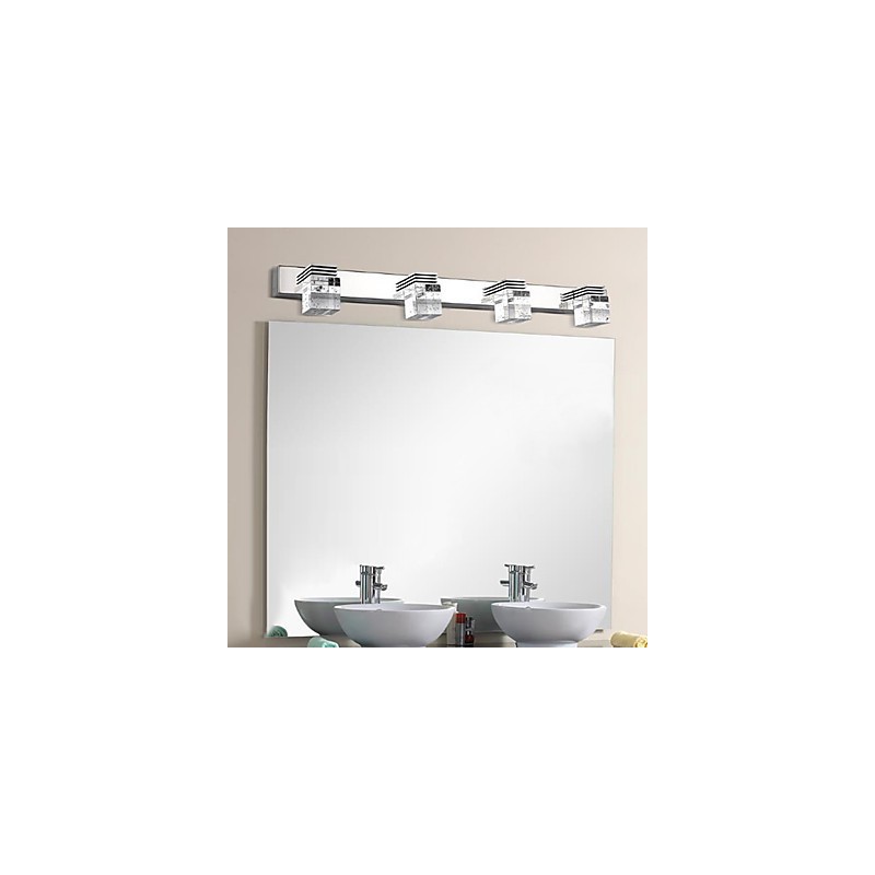 Falikarok Fürdőszoba világítás Fali alátétek Crystal Mini Stílus Modern Kortárs Fém