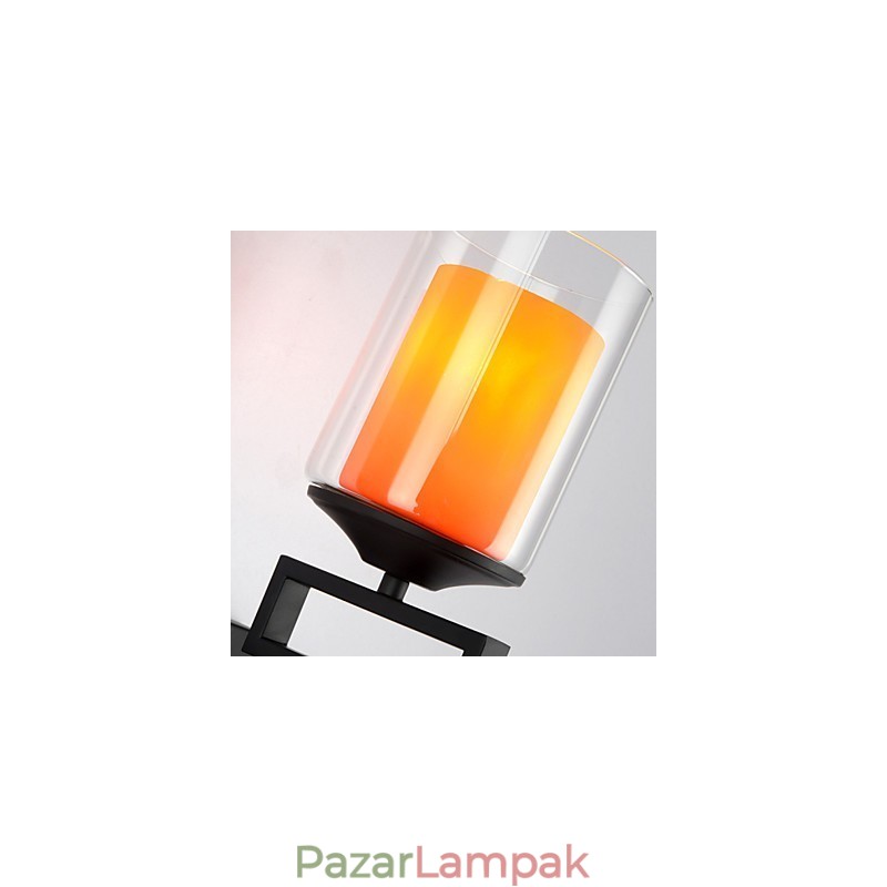 Retro üveg egyszerű egyfejű fali lámpa könnyű fali lámpák kristály modern kortárs fém