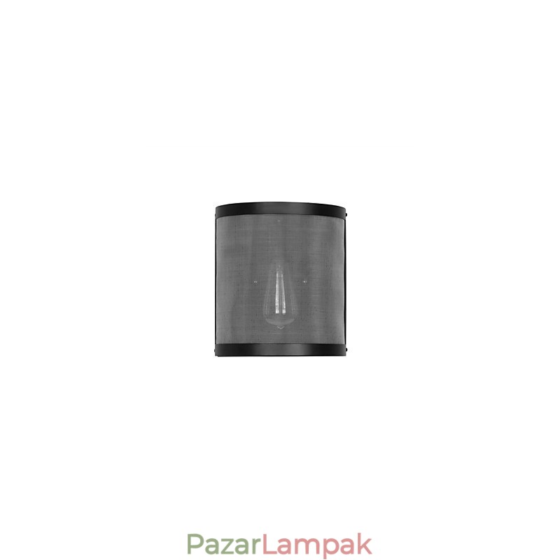 Vintage stílusú Egyszerű acél drótháló és fém falikar Nappali Folyosó Tetőtér Garázs Pince fali lámpa