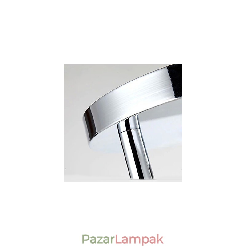 Süllyesztett szerelésű, modern, kortárs 7 lámpás mennyezeti könnyűfém