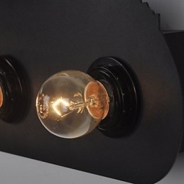 4 lámpa American Village Pastoral LOFT stílusú hálószoba folyosó vas retro fali lámpák