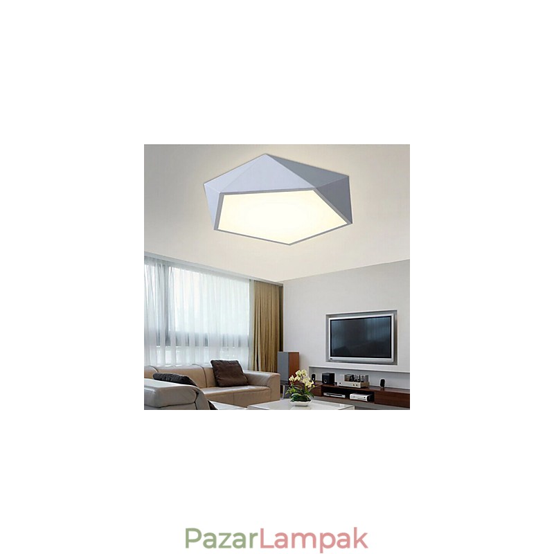 Modern kreatív egyszerű geometriai szívó felső lámpa