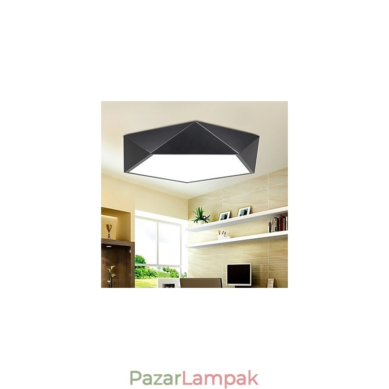 Modern kreatív egyszerű geometriai szívó felső lámpa