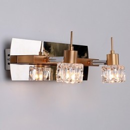 Kristály fürdőszobai világítás Modern kortárs G4 fém