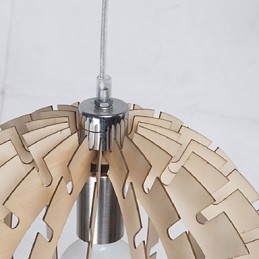 Vintage Egyéb Wood Chandelier