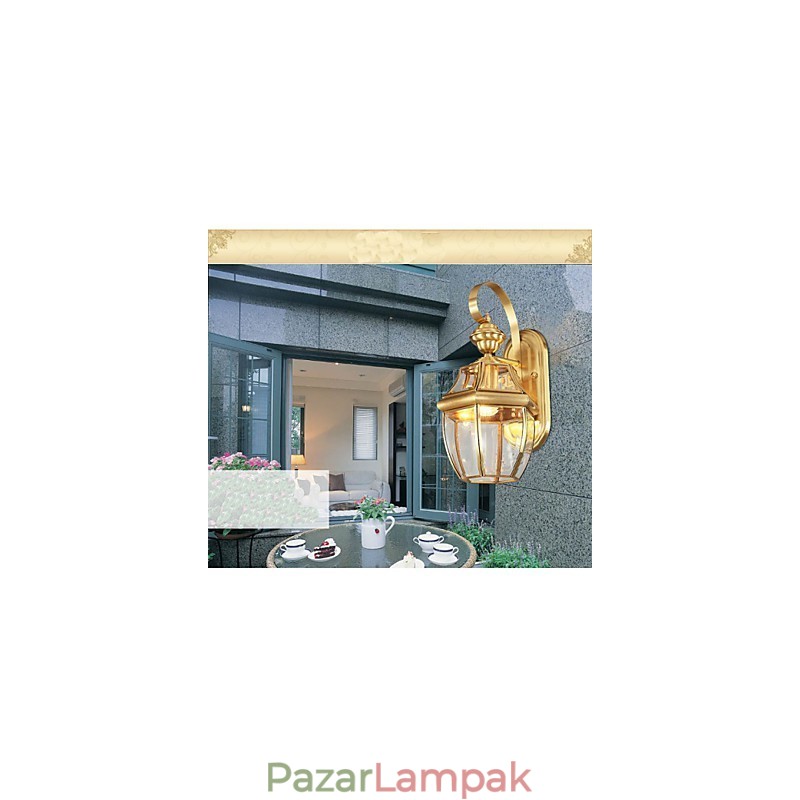 Kerti lámpa Teljes réz lámpa Kültéri lámpa Vízálló lámpa