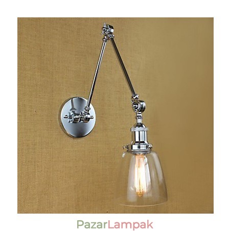 Króm Üveg Kétkarú Állítható Ezüst Bár KTV Éjjeli Folyosó Étterem Szállodai szoba fala