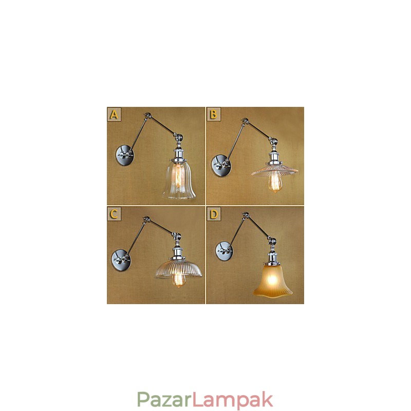 Falikarok Fürdőszoba világítás Kültéri fali lámpák Olvasó fali lámpák Modern kortárs üveg