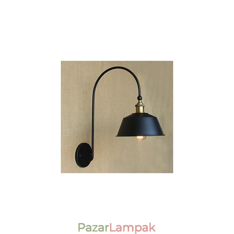 American Country LOFT Industrial Machinery Light Wind Retro Villa Nosztalgikus étkező Vas dekoratív fali lámpa