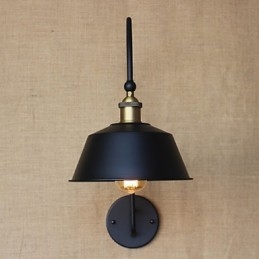 American Country LOFT Industrial Machinery Light Wind Retro Villa Nosztalgikus étkező Vas dekoratív fali lámpa